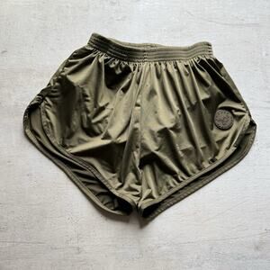 Savage Tacticians Womens Small Olive Drab Silkie Athletic Shorts Silkies